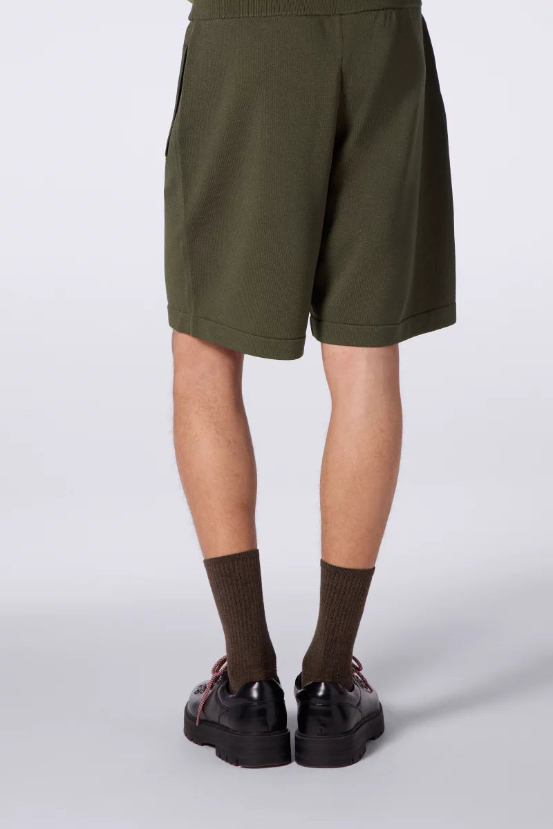 Short en maille Isidore Khaki
