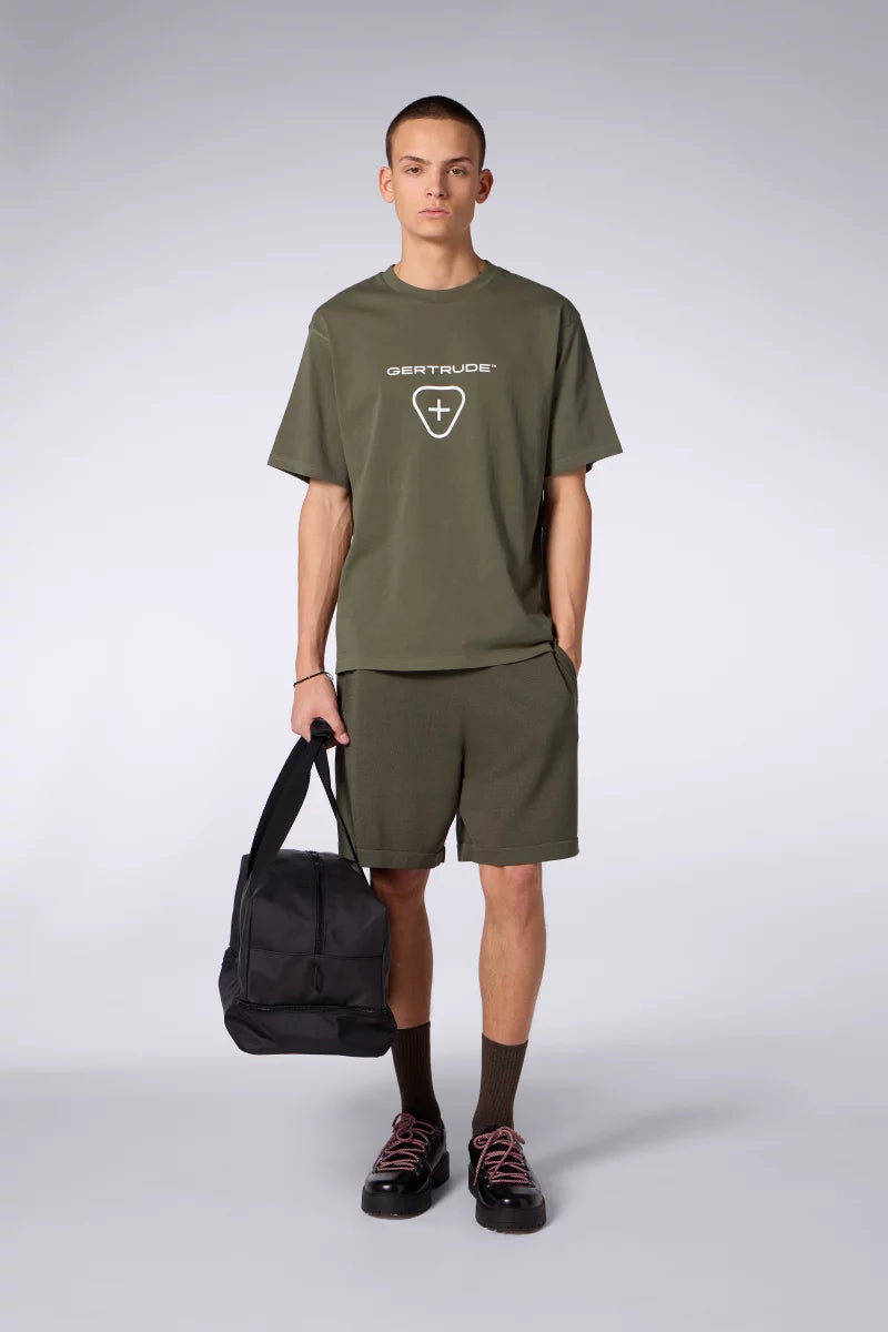 Short en maille Isidore Khaki