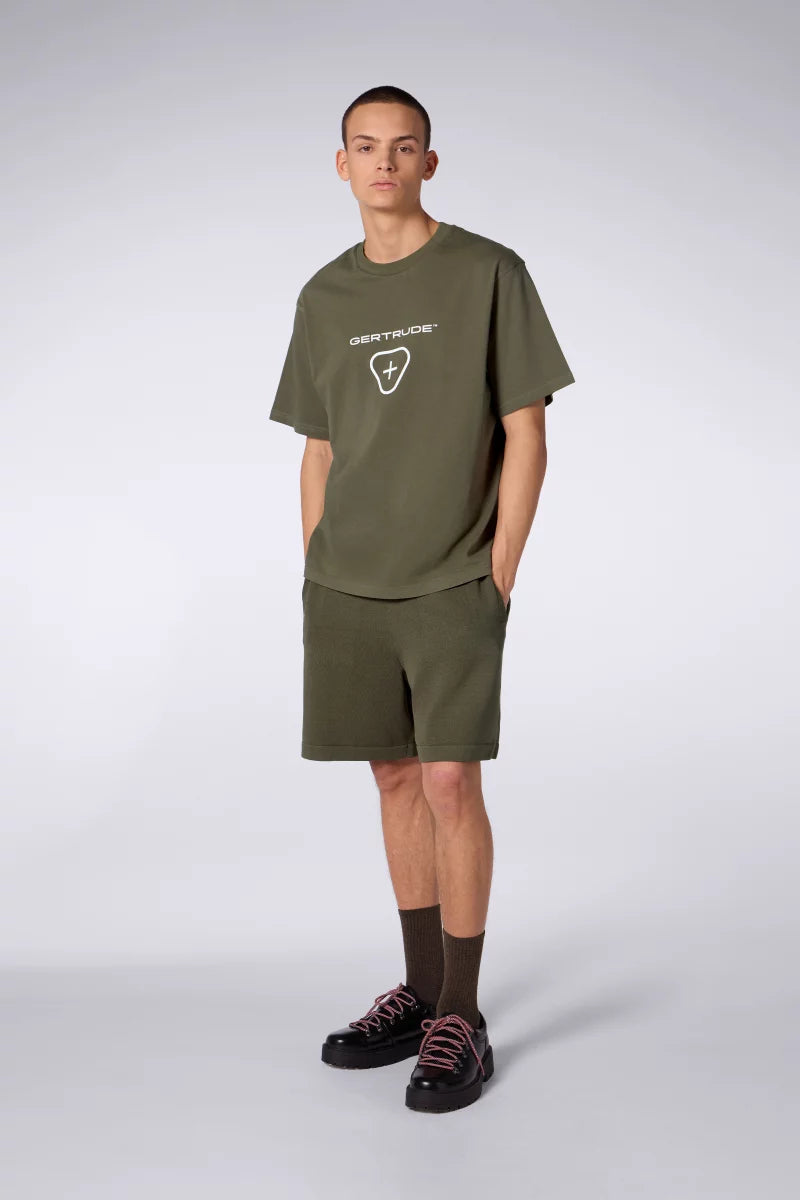 Short en maille Isidore Khaki
