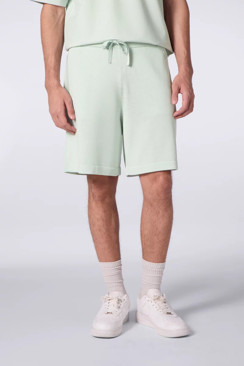 Short en maille Isidore Mousse