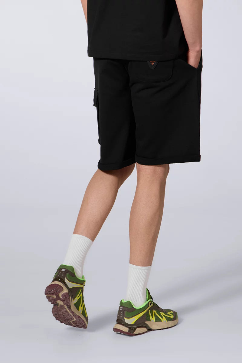 Short Cargo Molleton Ivar Black