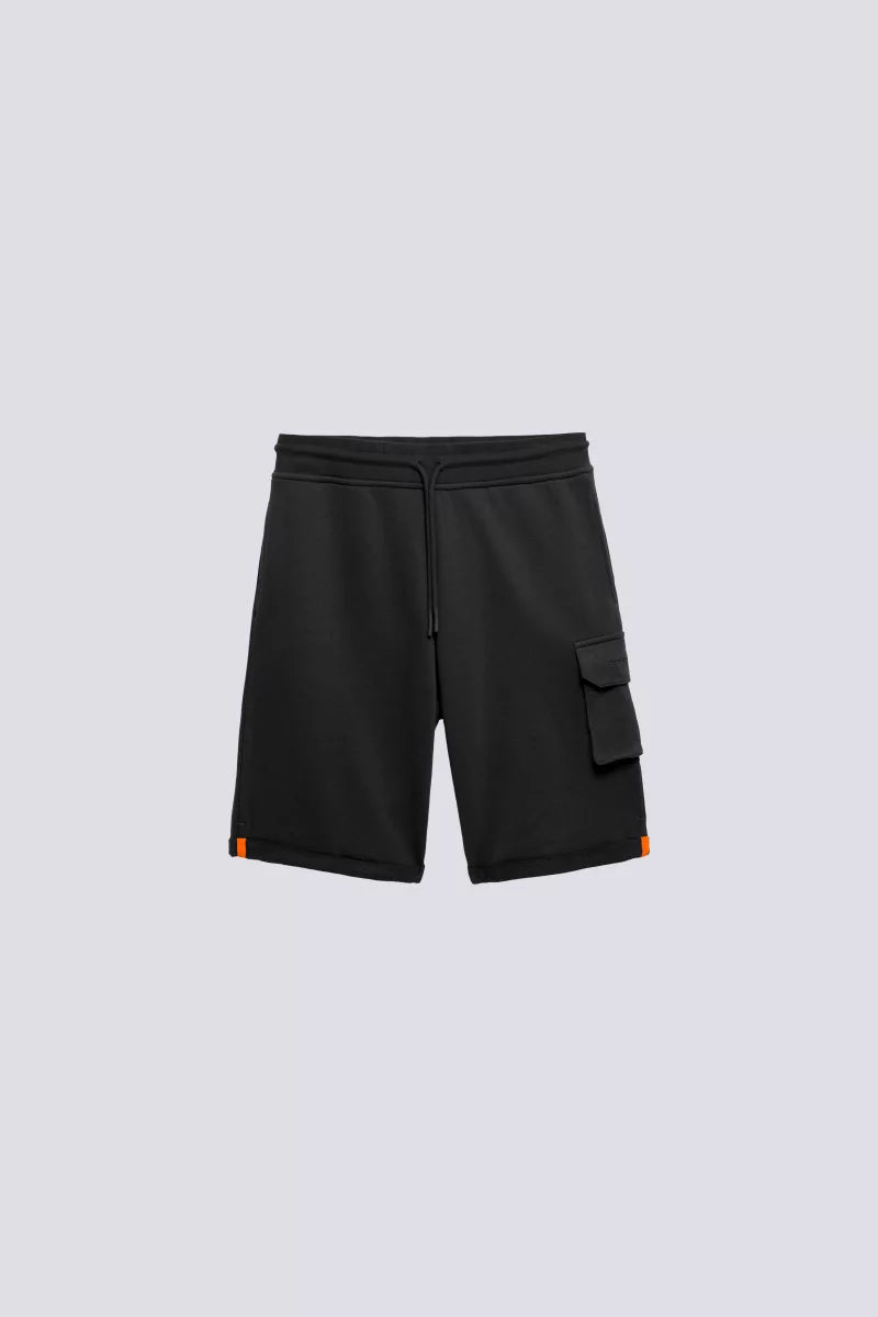 Short Cargo Molleton Ivar Black