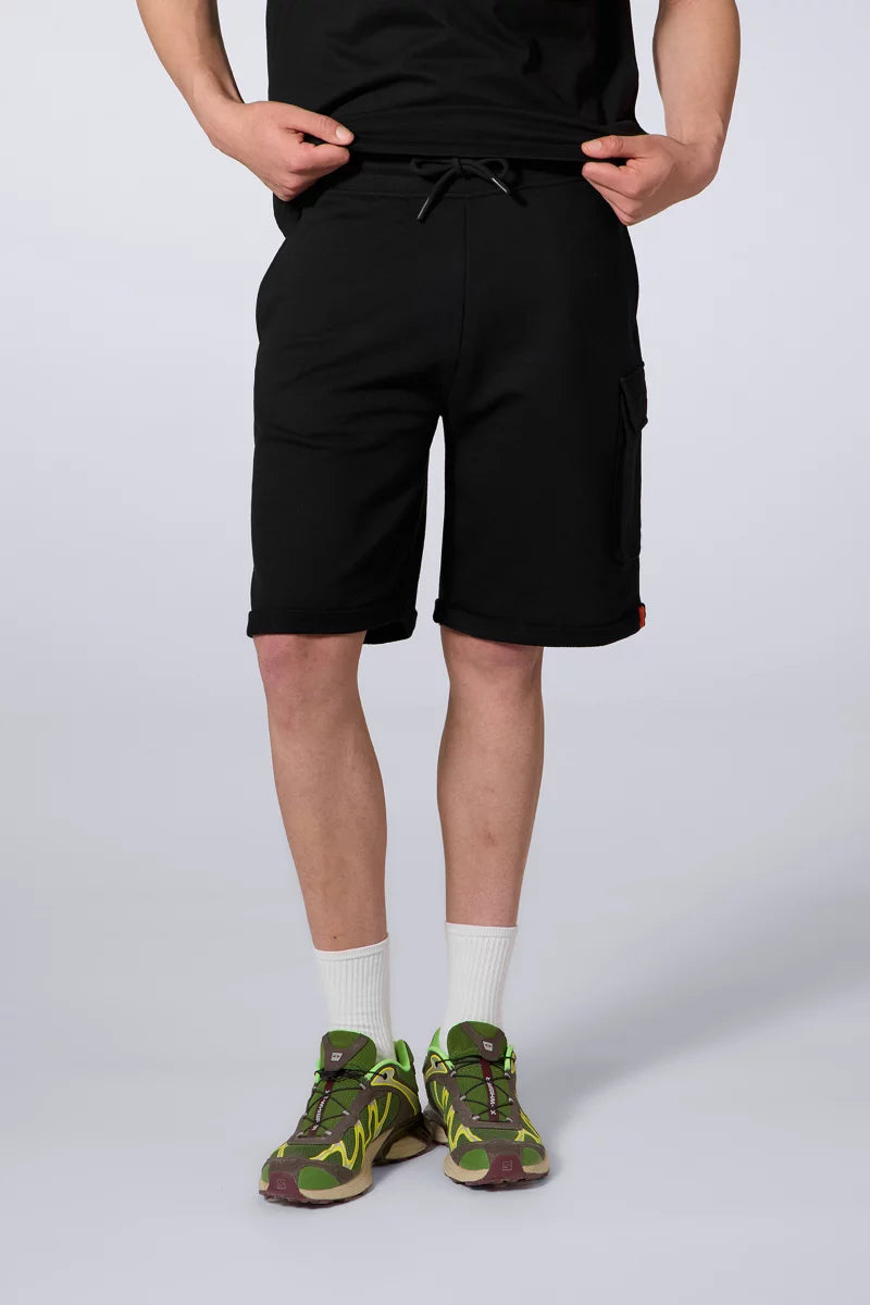 Short Cargo Molleton Ivar Black