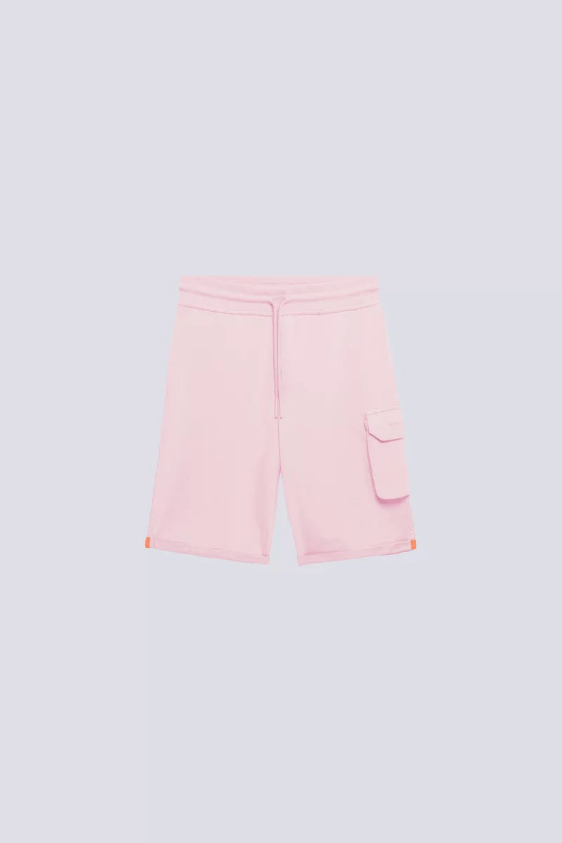 Short Cargo Molleton Ivar Blush