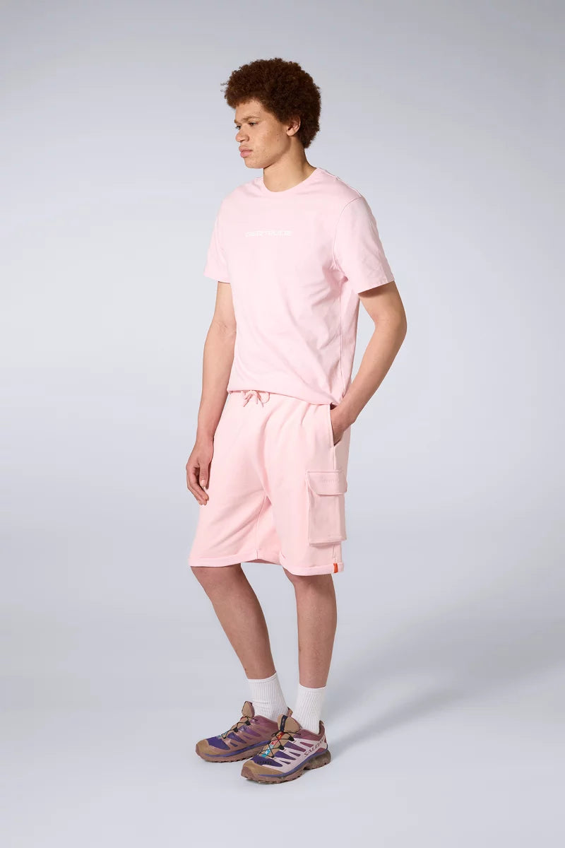 Short Cargo Molleton Ivar Blush