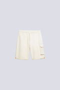 Short Cargo Molleton Ivar Creme