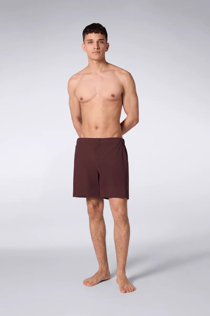 Short de bain Stretch Jean Bordeaux