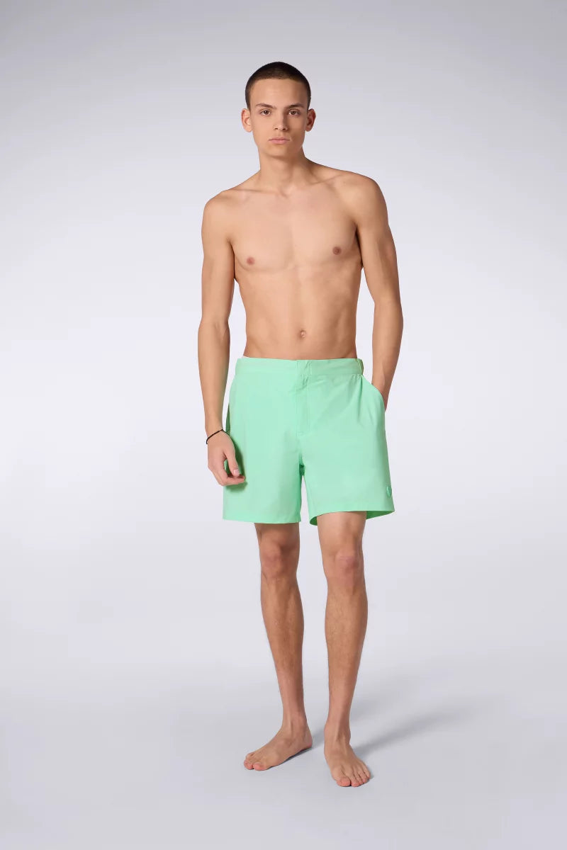 Short de bain Stretch Jean Menthe
