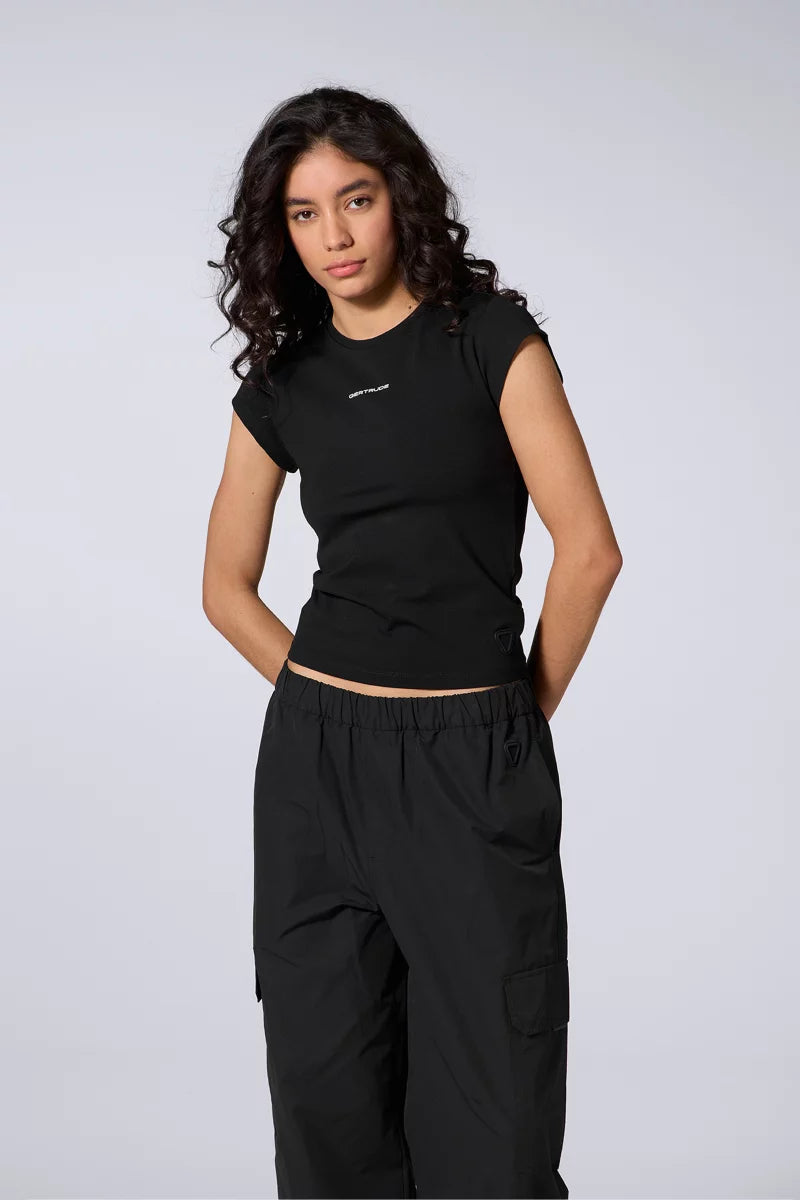 T-shirt Ajusté Jennalie Black