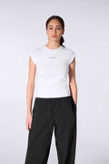 T-shirt Ajusté Jennalie Blanc