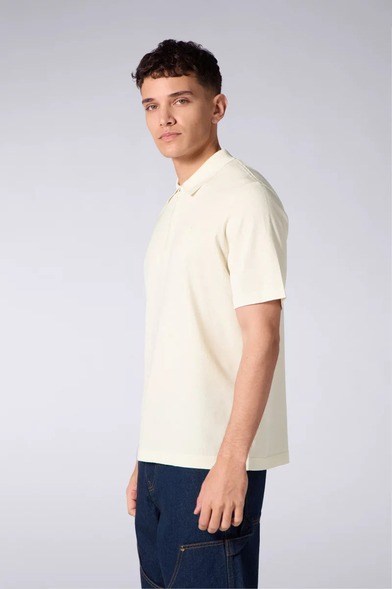 Polo Oversize Maille Jude Creme