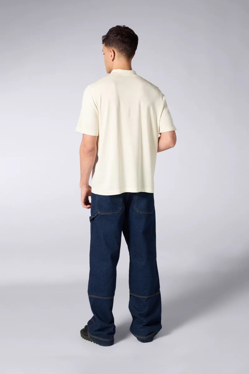 Polo Oversize Maille Jude Creme