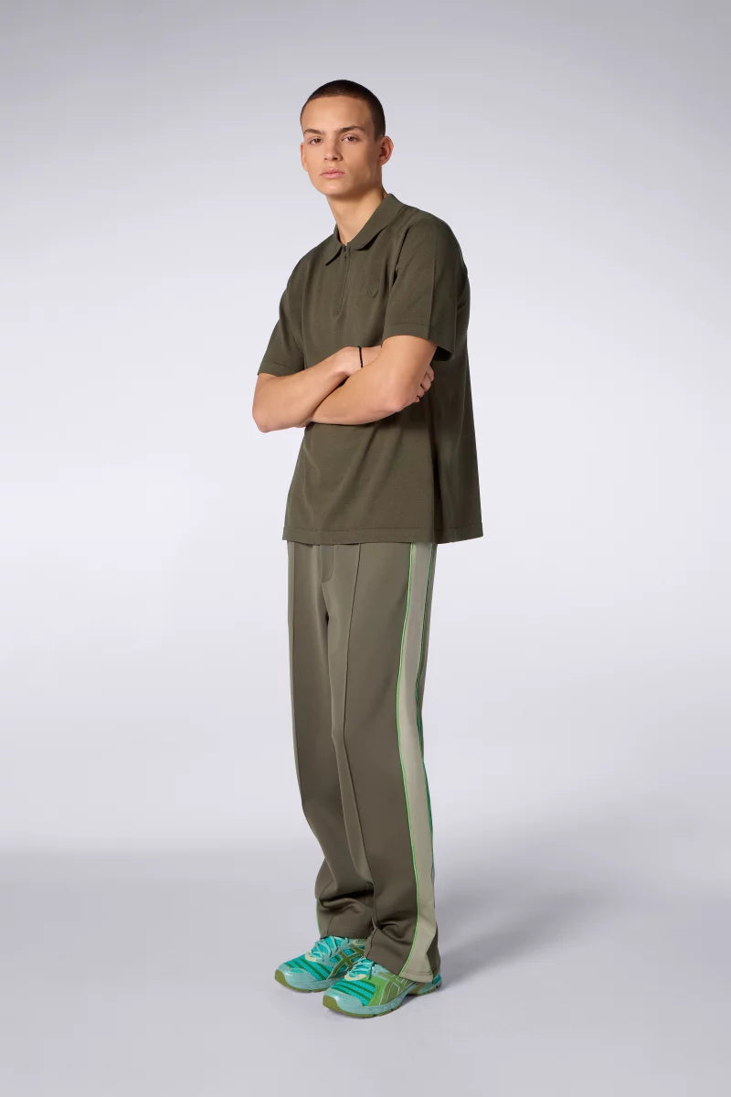 Polo Oversize Maille Jude Khaki