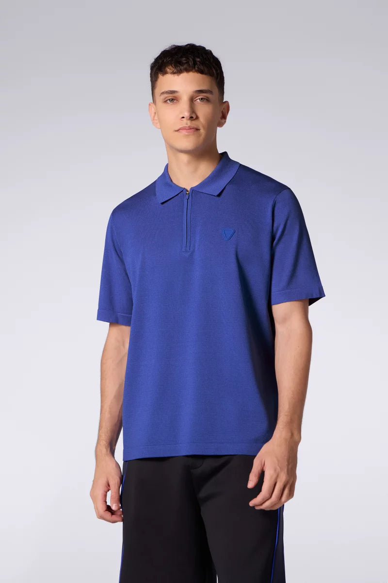 Polo Oversize Maille Jude Saphir