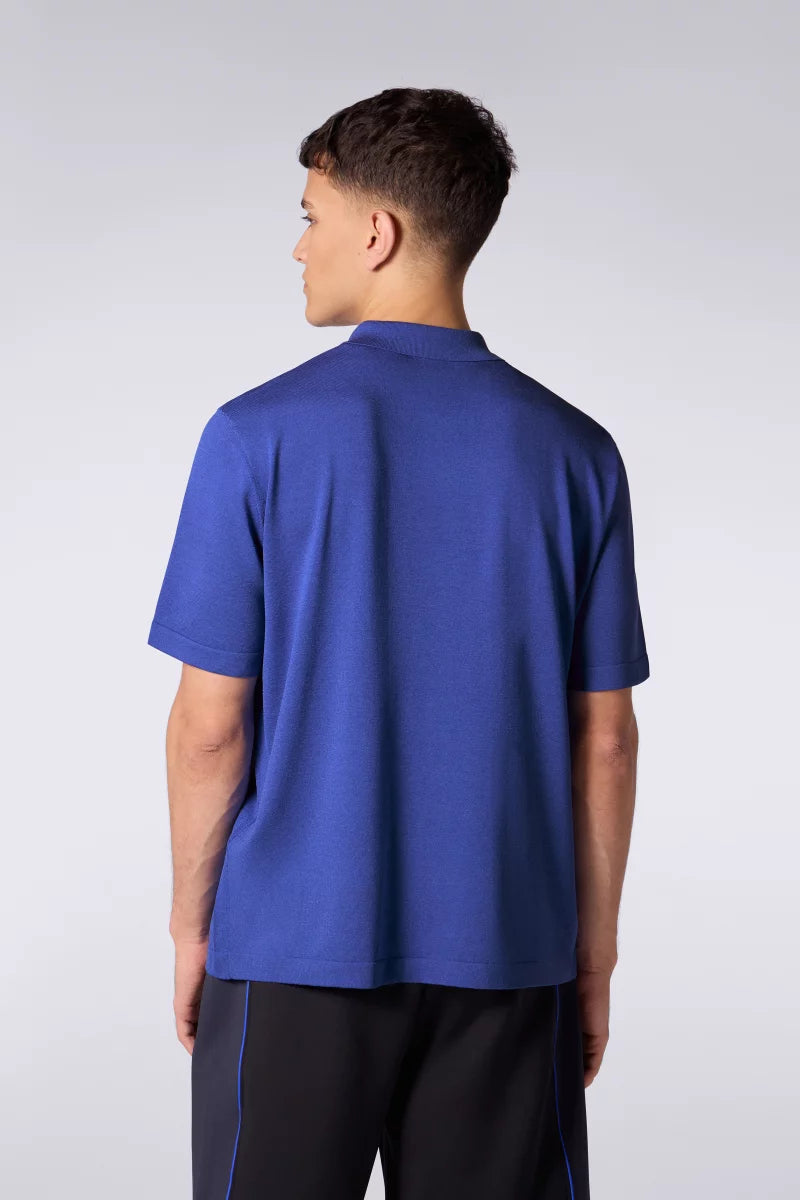 Polo Oversize Maille Jude Saphir