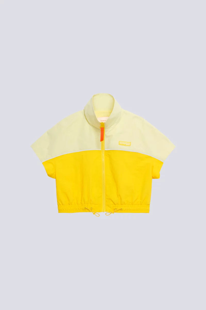 Top Zippé Juno Poussin