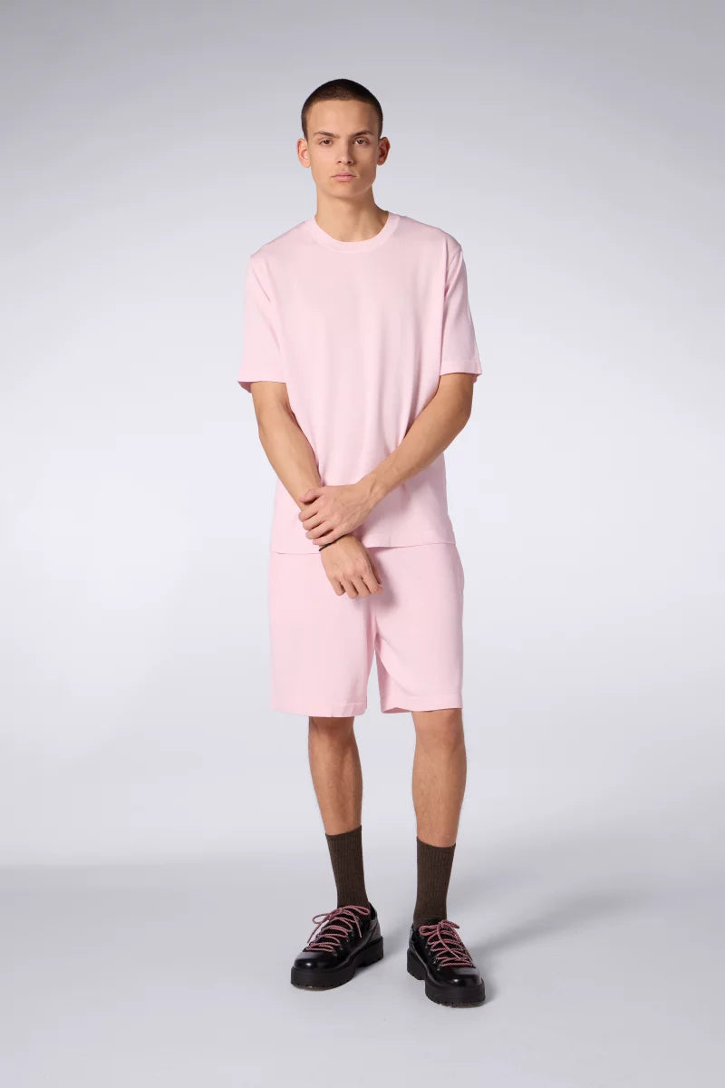 T-shirt Oversize Maille Juste Blush