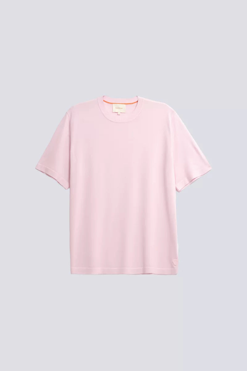 T-shirt Oversize Maille Juste Blush