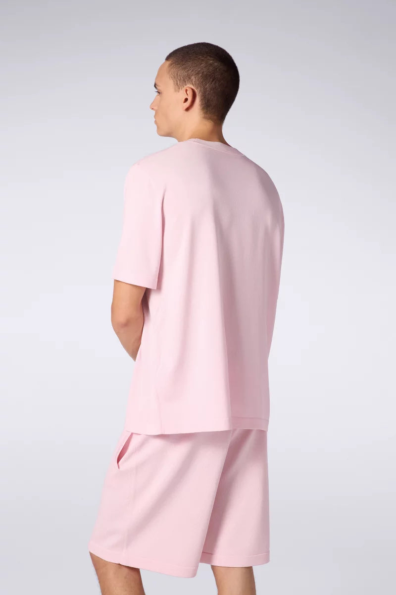 T-shirt Oversize Maille Juste Blush