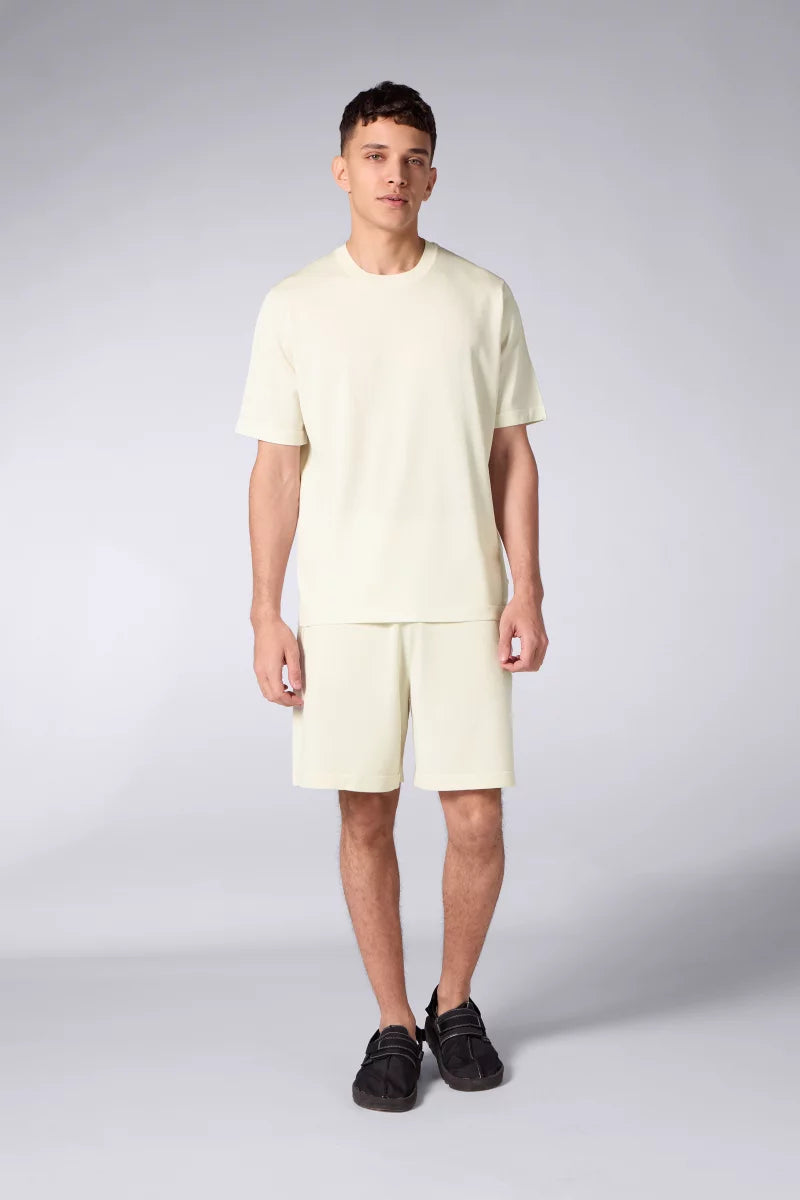 T-shirt Oversize Maille Juste Creme