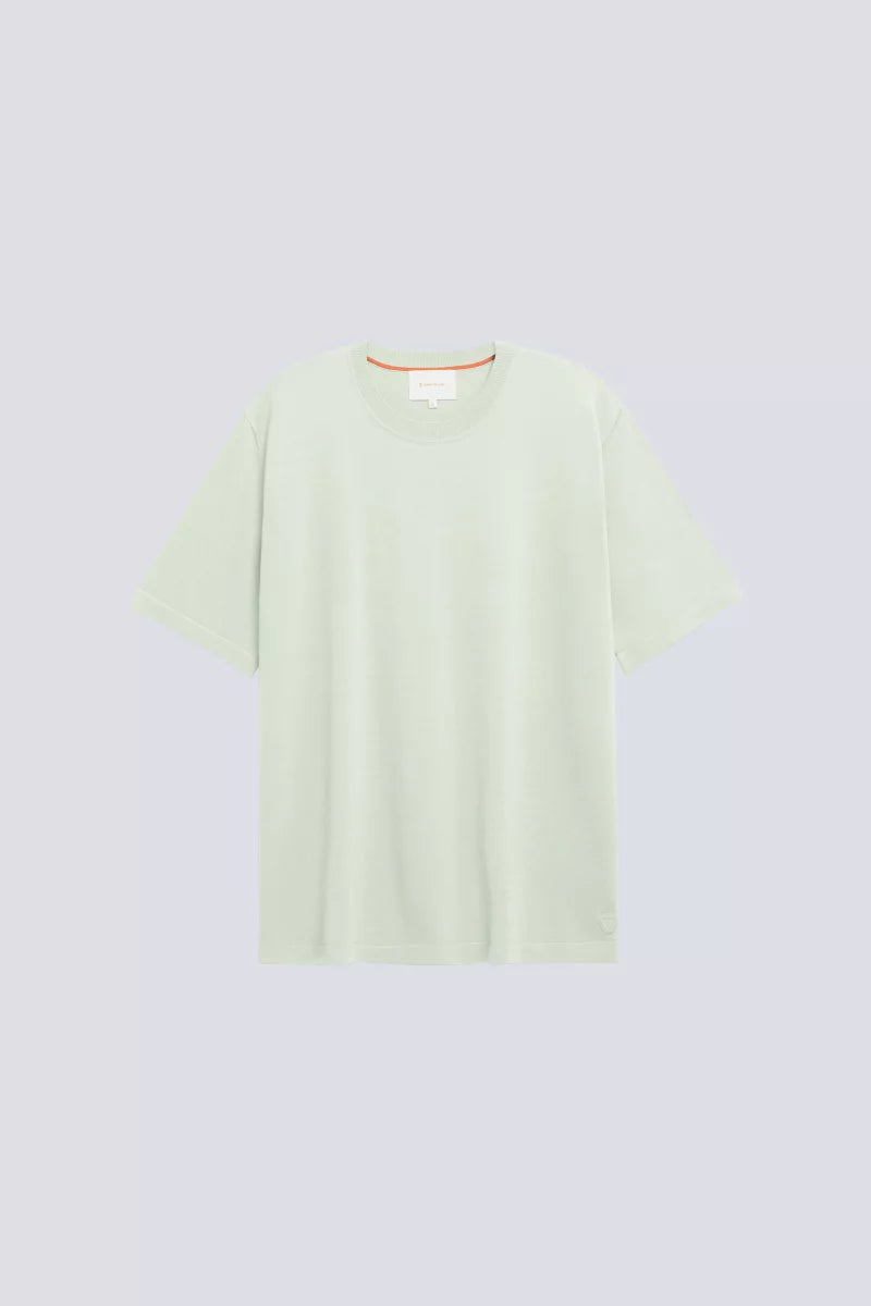 T-shirt Oversize Maille Juste Mousse