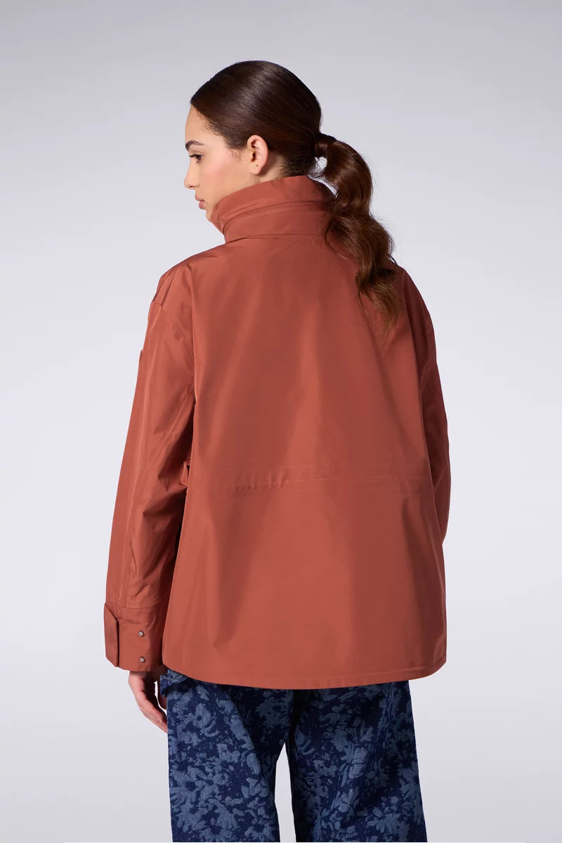 Parka Imperméable 3 Couches KamalaS Terracotta