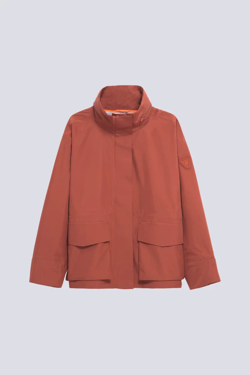 Parka Imperméable 3 Couches KamalaS Terracotta
