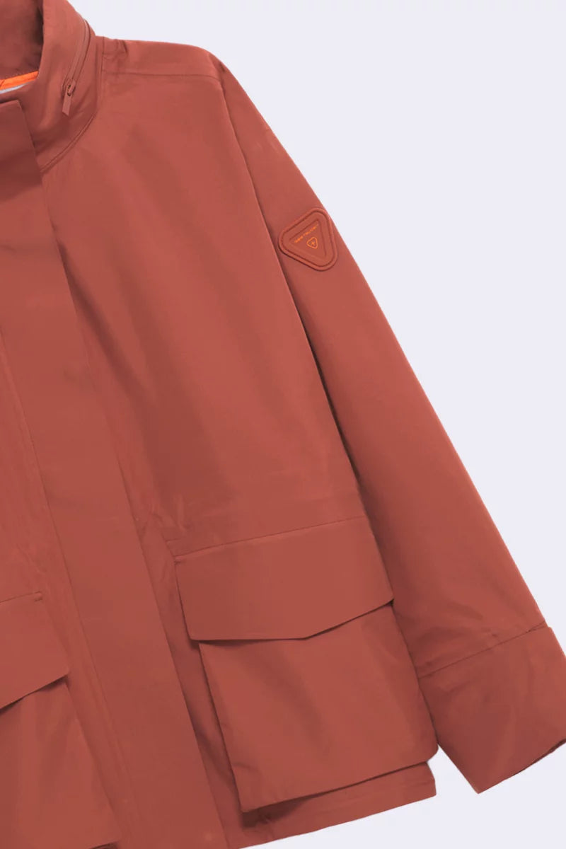 Parka Imperméable 3 Couches KamalaS Terracotta