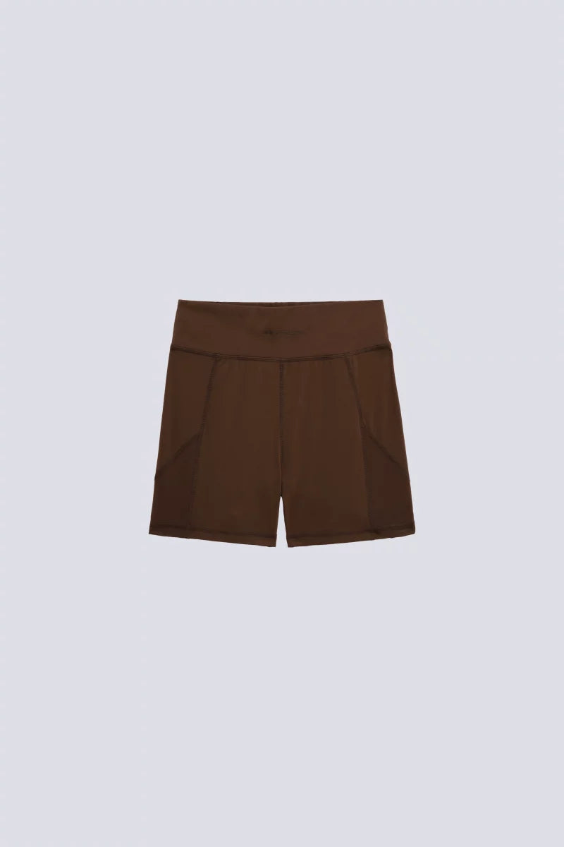 Short Cycliste Ajouré Kourtney Chocolat