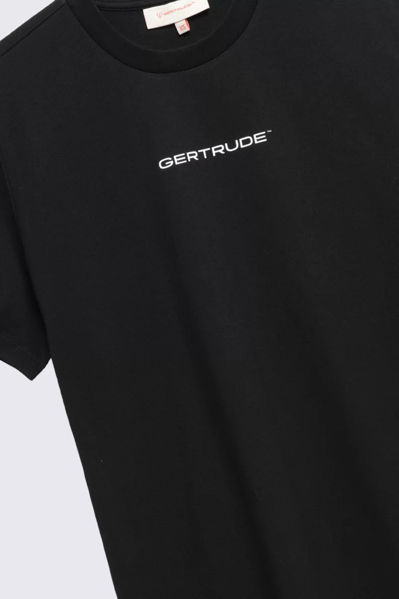 T-shirt Coton Leolina Black