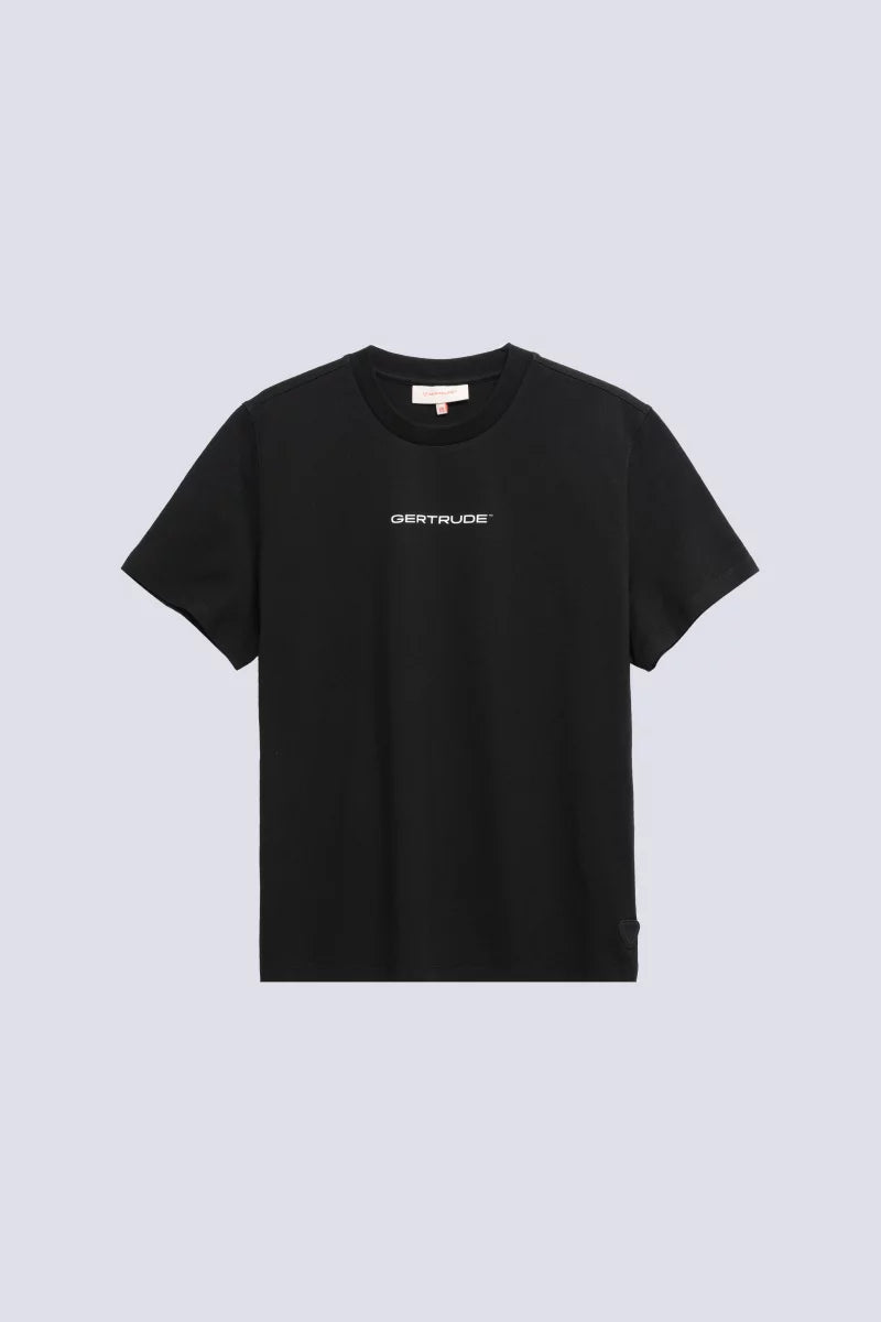 T-shirt Coton Leolina Black