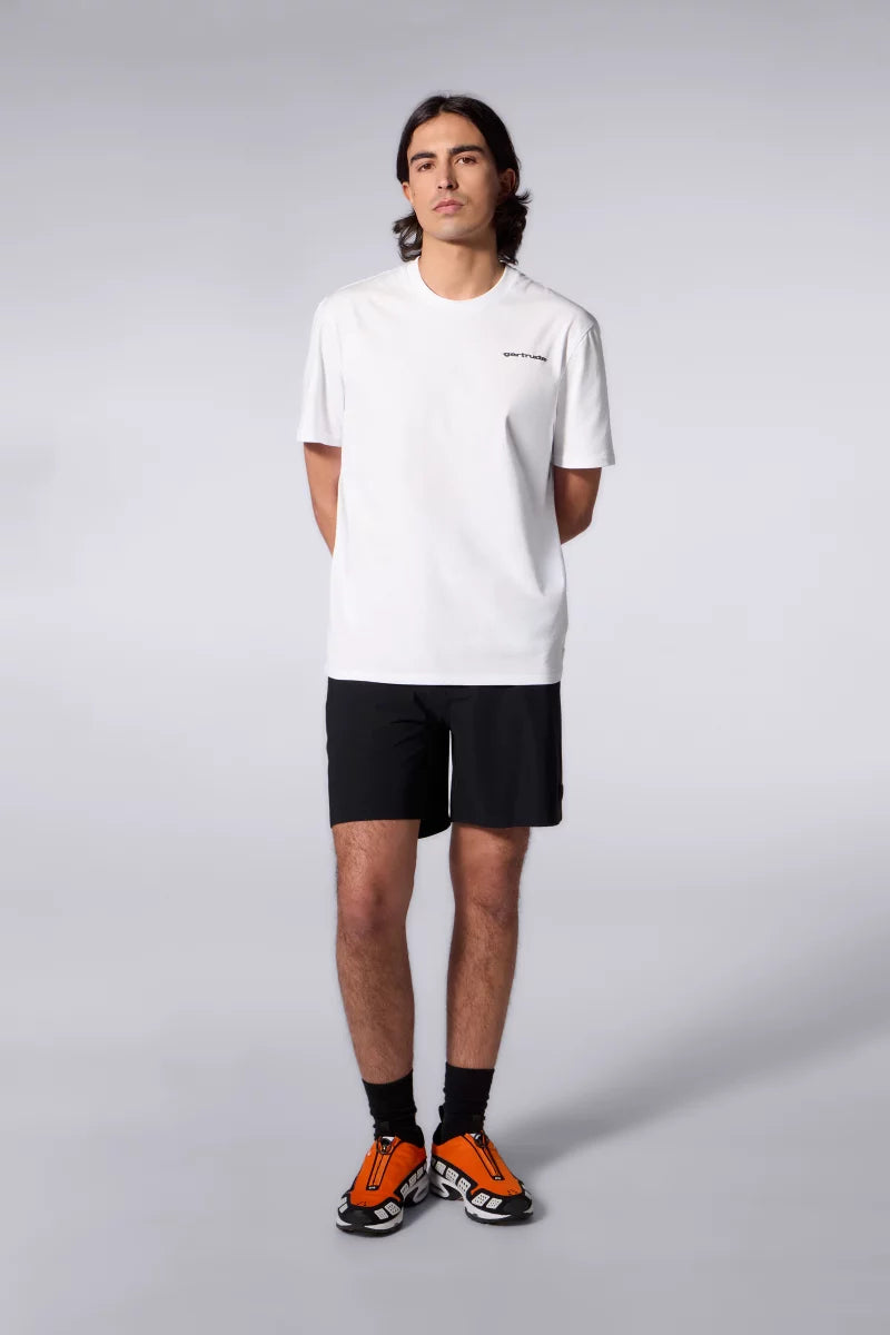T-shirt Print Leonce Cypher Mixte Blanc