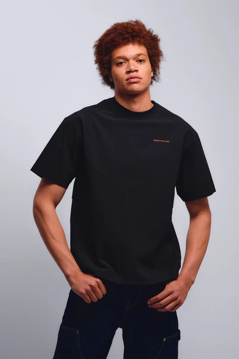T-shirt Nylon Lothar Black