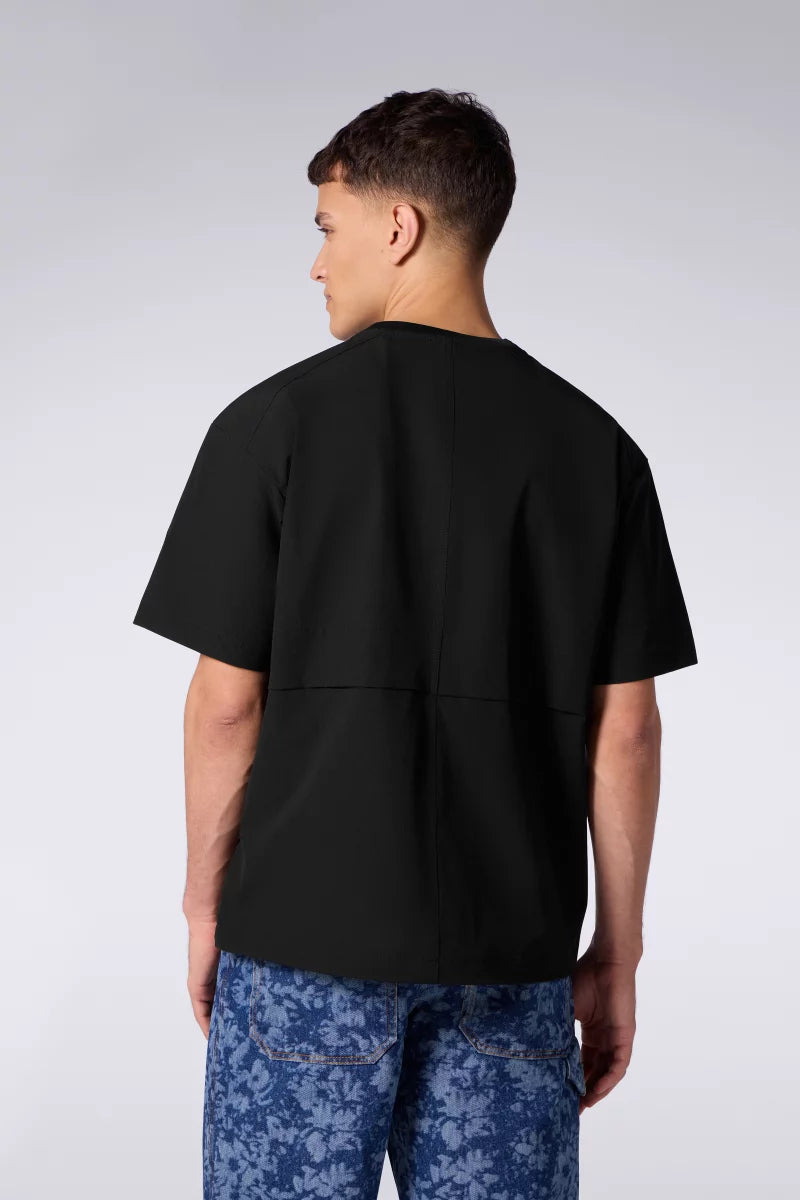 T-shirt Nylon Lothar Black