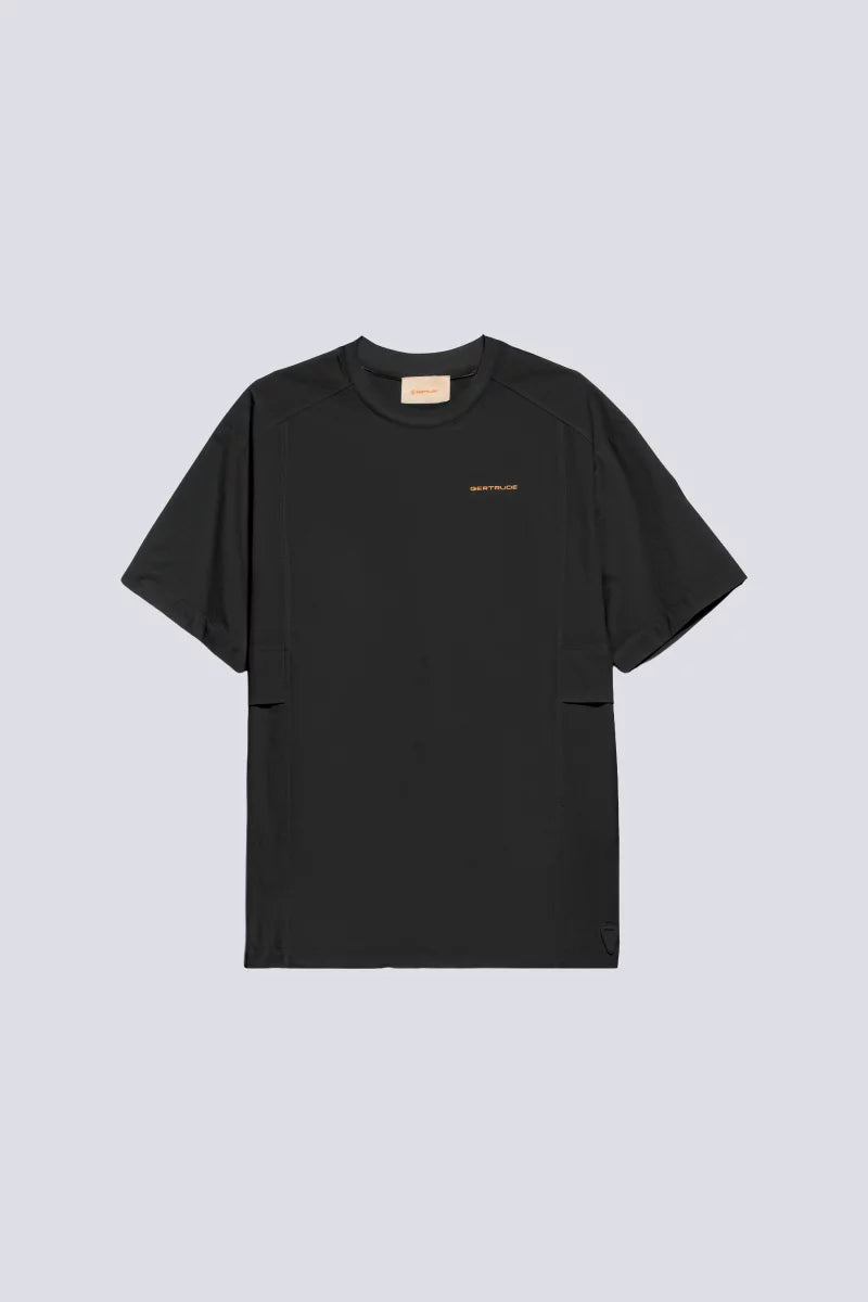 T-shirt Nylon Lothar Black