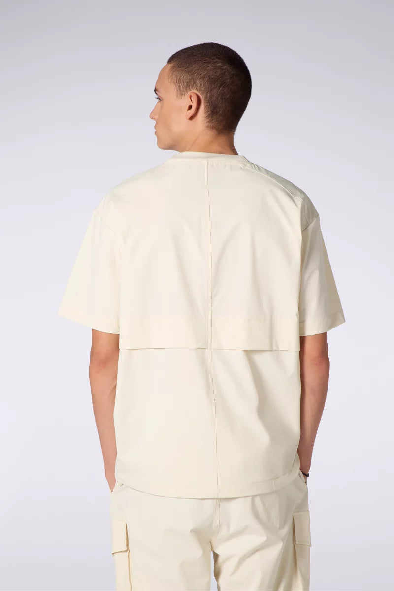 T-shirt Nylon Lothar Creme