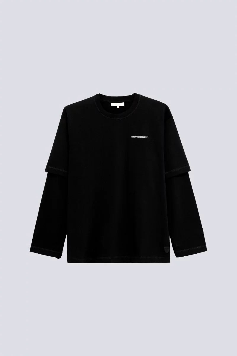 T-shirt Mixte Double Épaisseur Malo Sphere Black