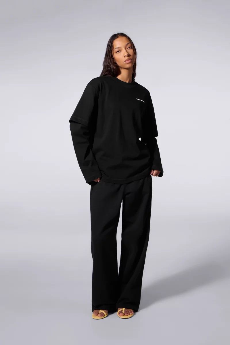 T-shirt Mixte Double Épaisseur Malo Sphere Black