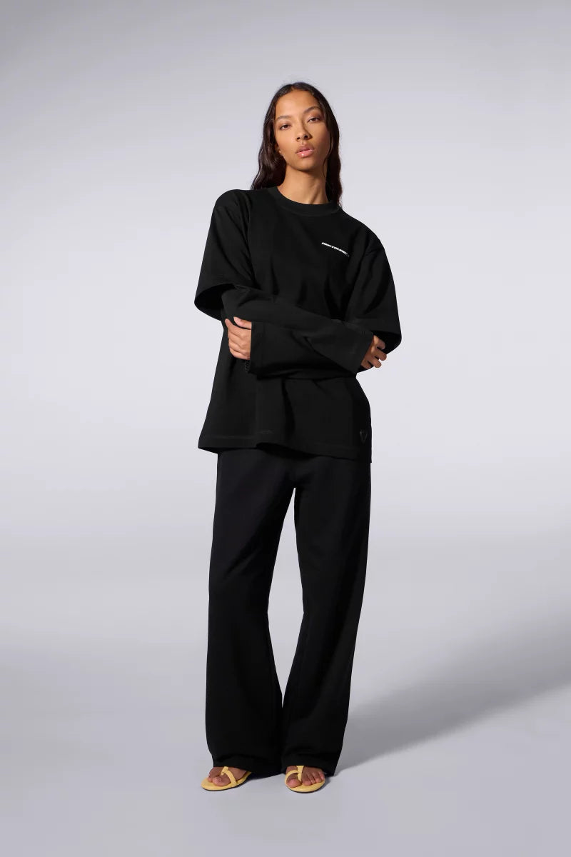 T-shirt Mixte Double Épaisseur Malo Sphere Black