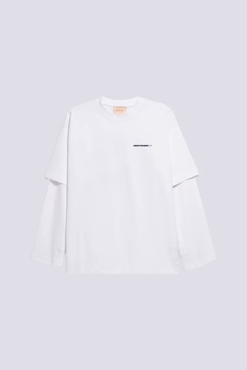 T-shirt Mixte Double Épaisseur Malo Sphere Blanc