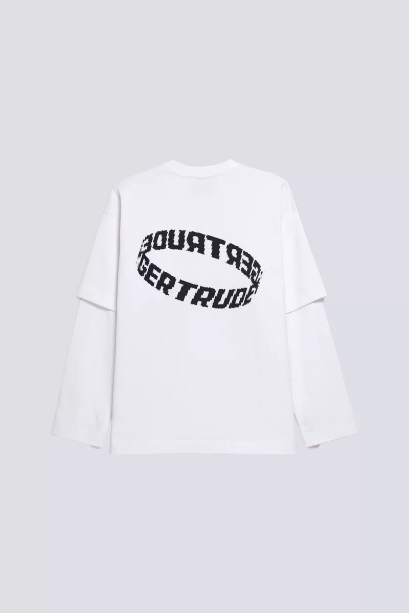 T-shirt Mixte Double Épaisseur Malo Sphere Blanc