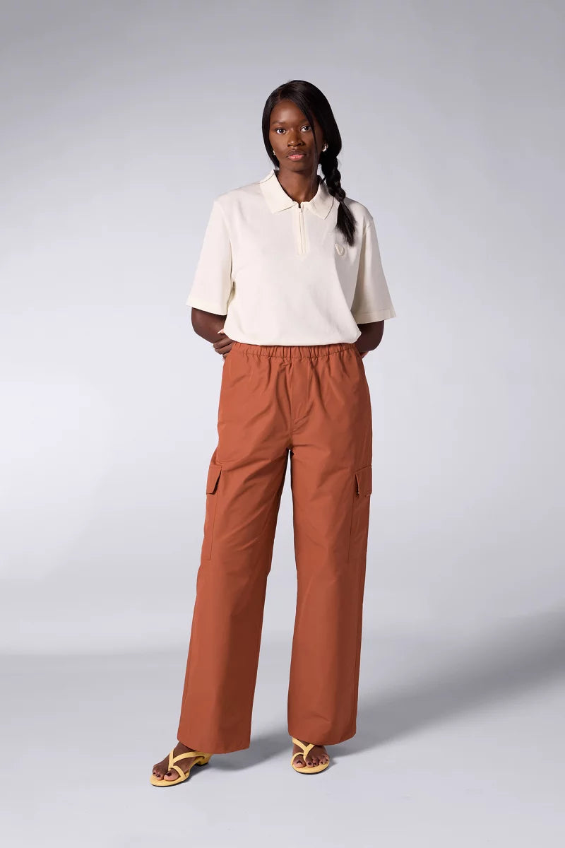 Pantalon Cargo Nylon Melo Terracotta