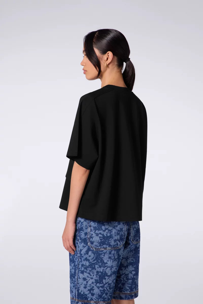 T-shirt Cropped Neela Black