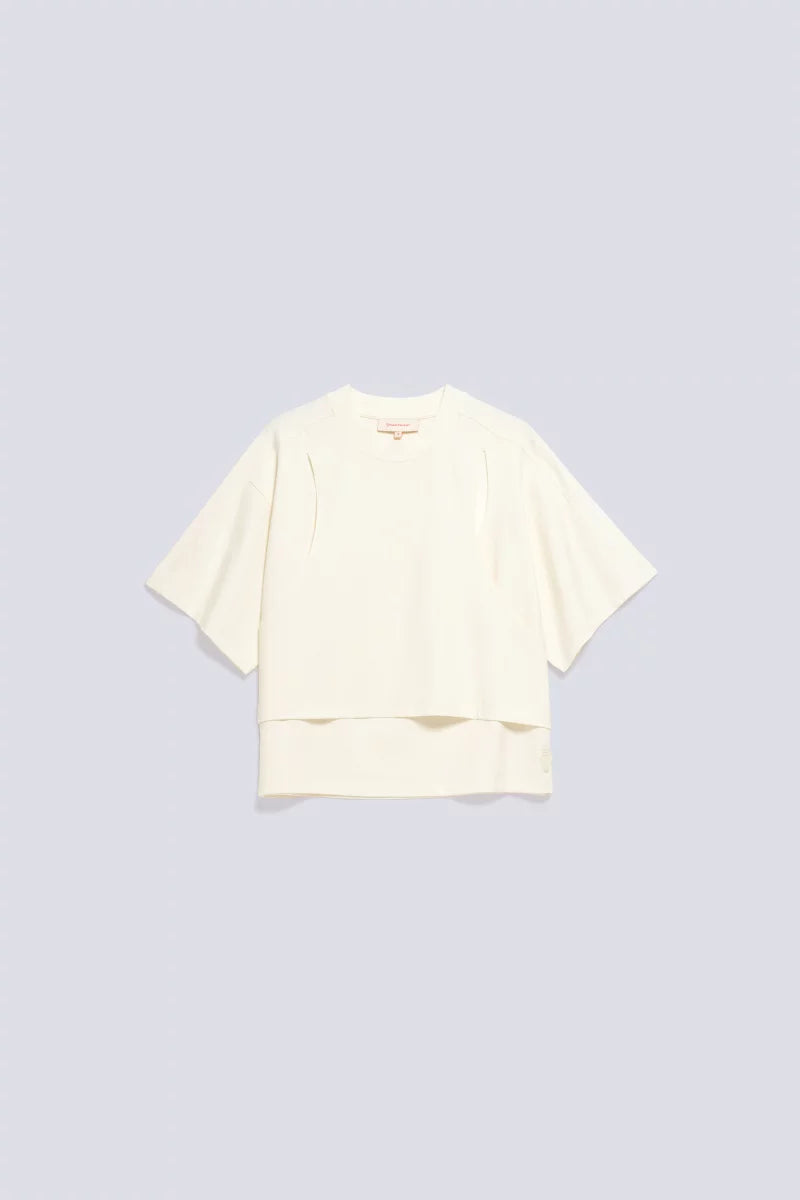 T-shirt Cropped Neela Creme