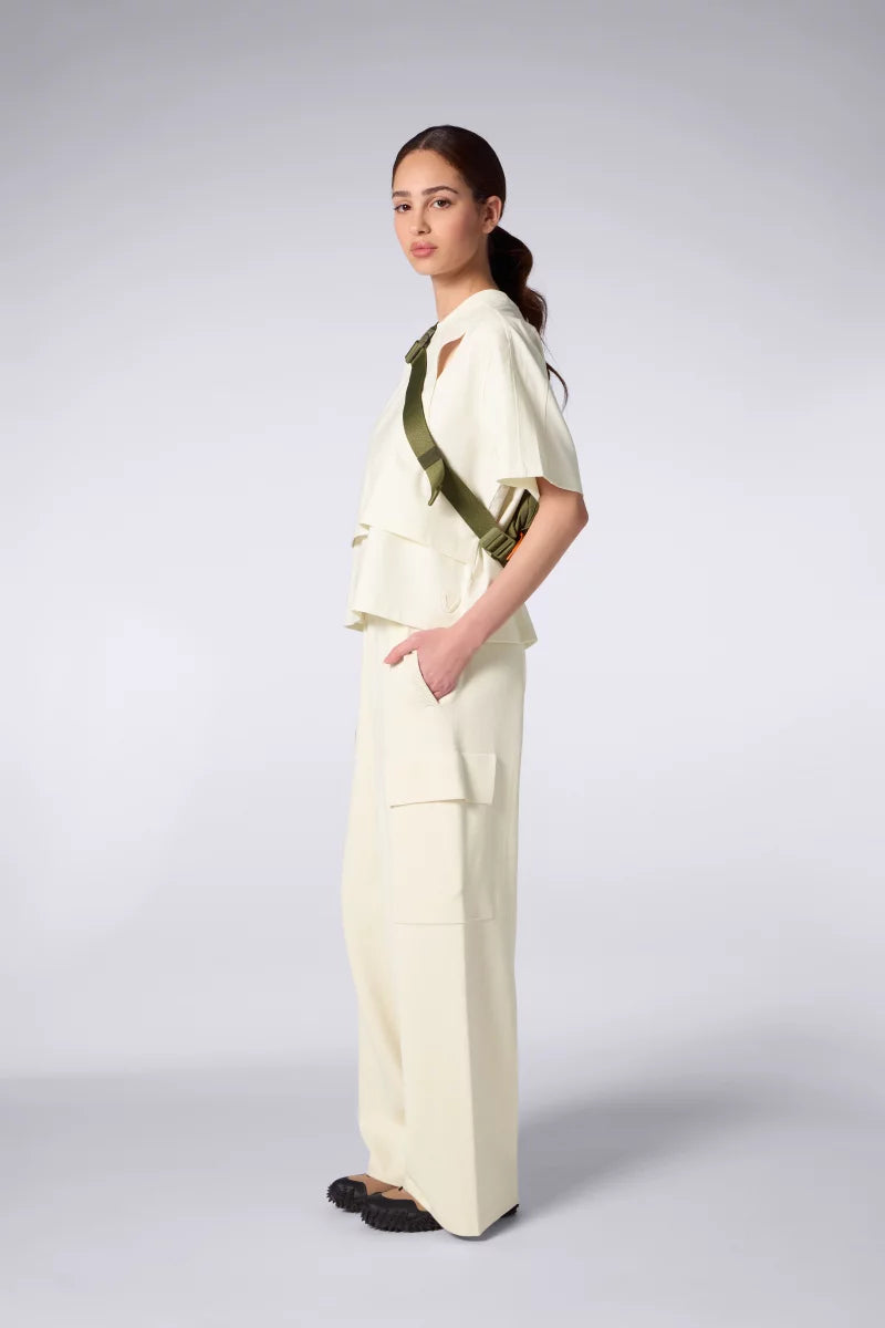 T-shirt Cropped Neela Creme