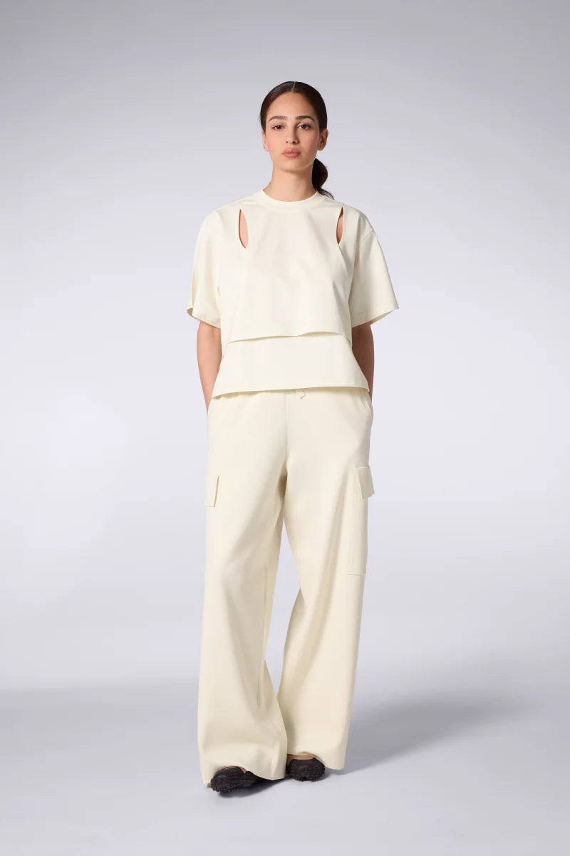 T-shirt Cropped Neela Creme