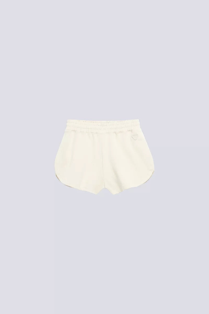 Mini Short Molleton Olympe Creme