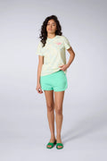 Mini Short Molleton Olympe Menthe