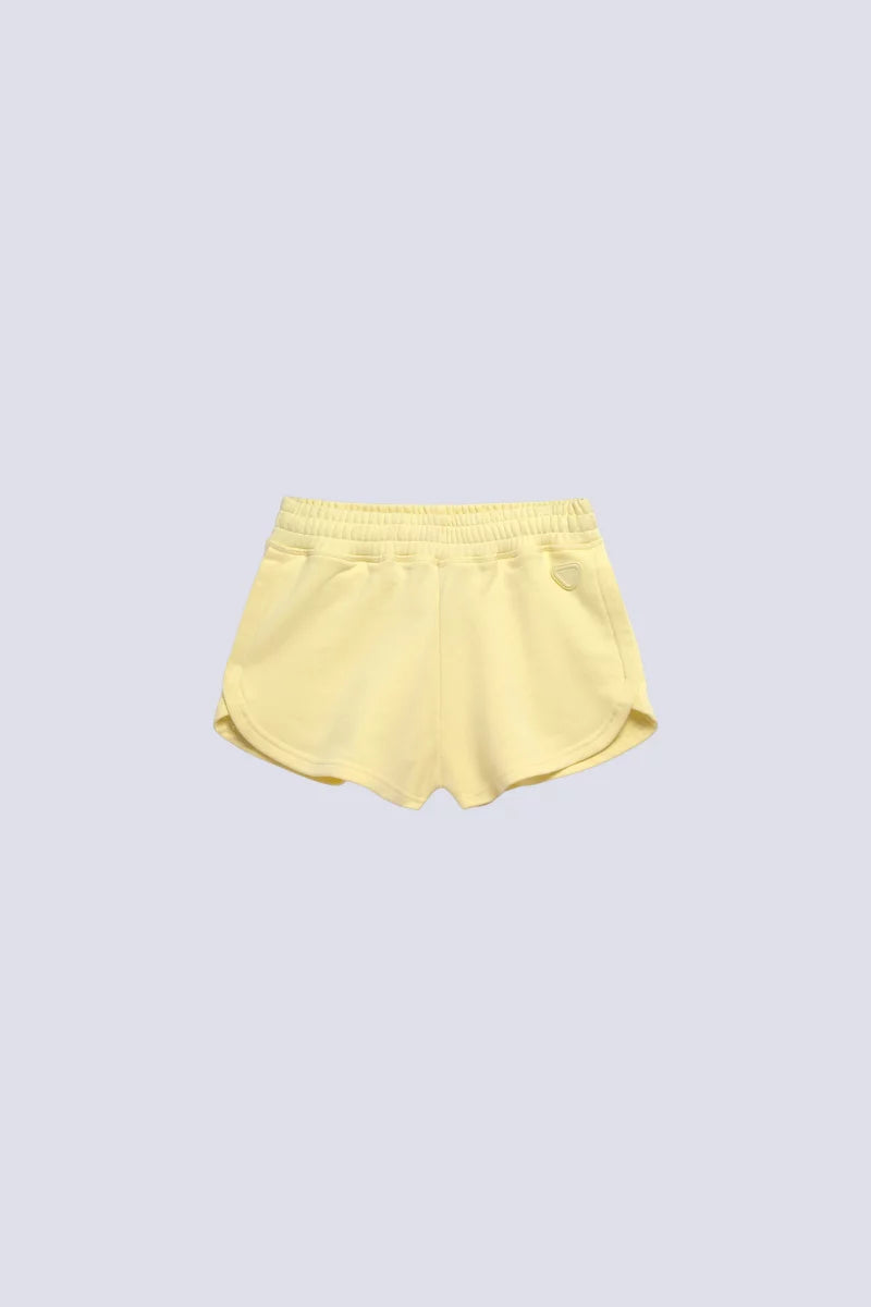 Mini Short Molleton Olympe Poussin