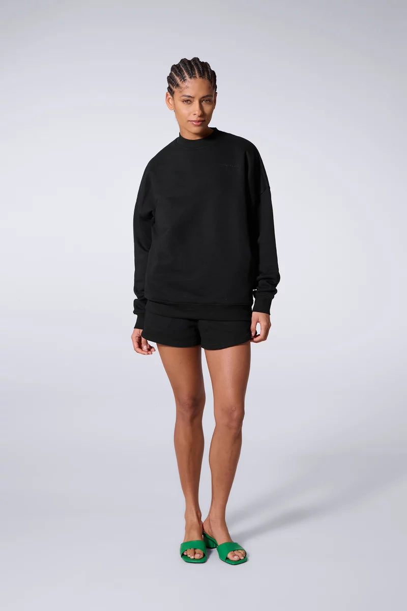 Sweat Print Bloom Ruben Mixte Black